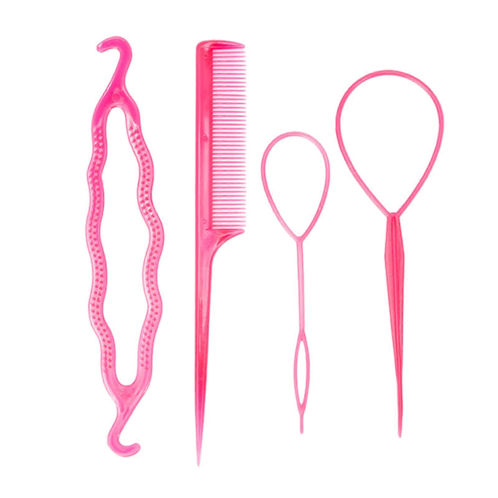 Haarschleifen-Styling-Tool, Schwanzhaarzopf, Pferdeschwanz-Styling-Tool für Mädchenfrisuren, Haushaltswaren