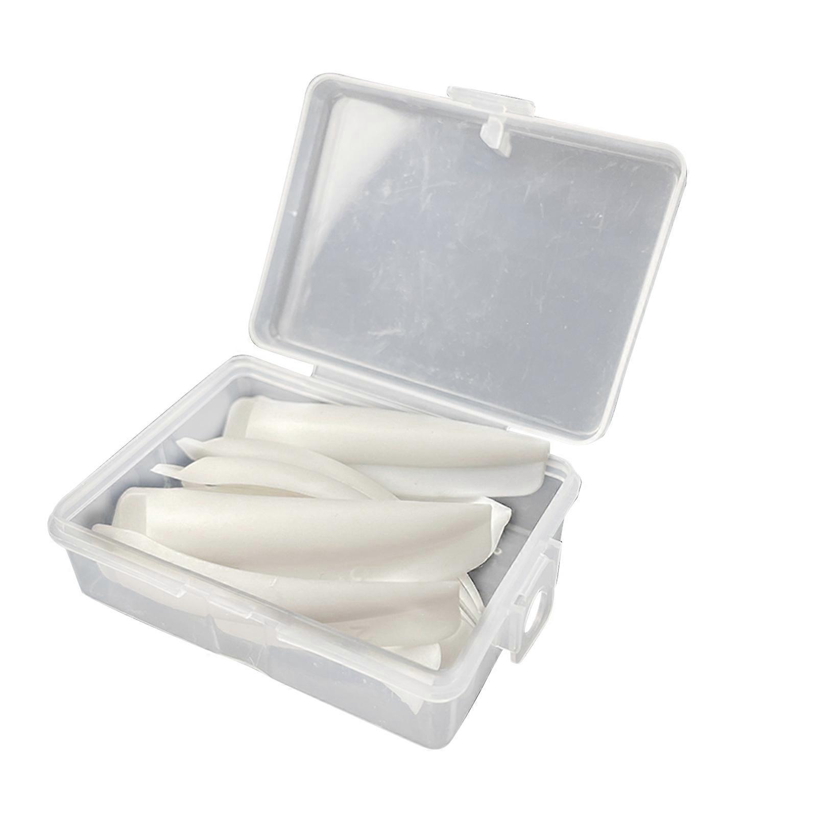 10 Pieces Eyelash Perming Pads Soft Silicone Eyelash Perm Lift Pads Eyelash Curler Refills Pads for Eyelash Lifting White