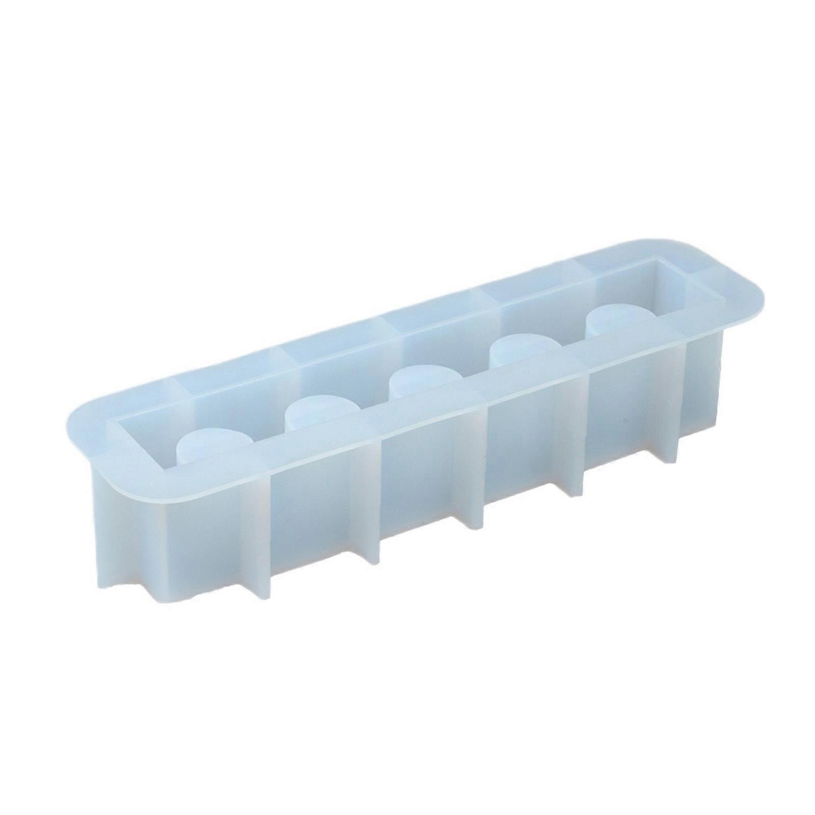 Multipurpose Sturdy Silicone Flower Base Candle Holder Mold Set Portable for Resin Plaster Craft Supplies Assorted Sizes