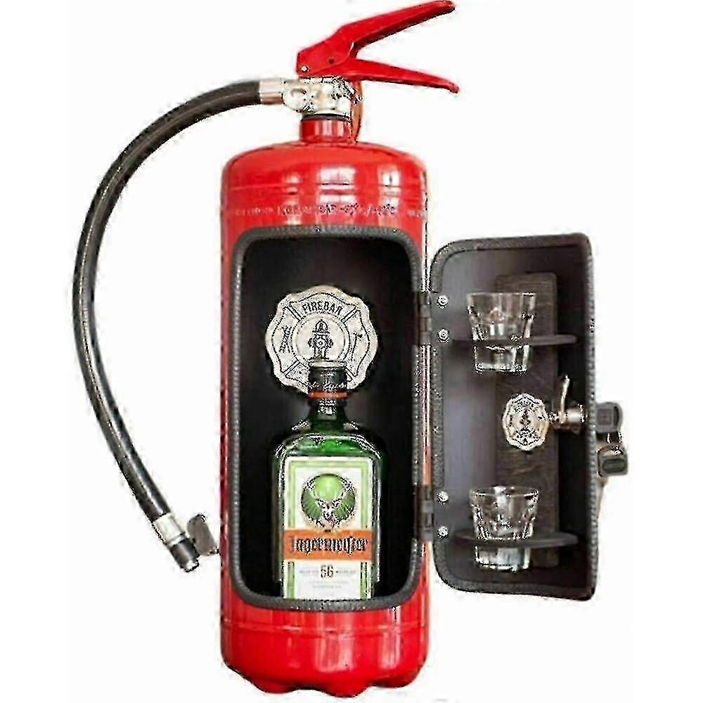 Fire Extinguisher Mini Bar For Fireman Handmade Bar Fire Extinguisher Mini Bar Novelty Liquor Wine S Ski -New SZJR