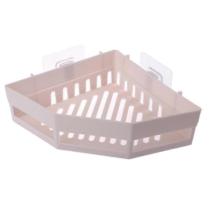 Triangular Shower Caddy Shelf Bathroom Corner Bath Rack Storage Holder Organizer