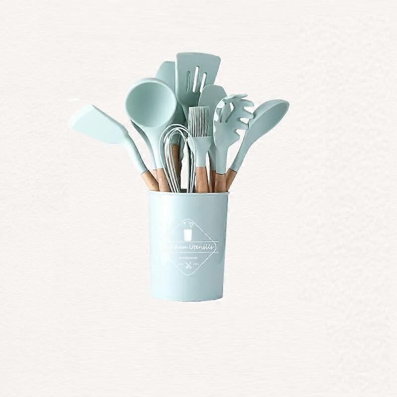 12Pcs Cooking Tool Set Silicone Kitchen Utensils Set