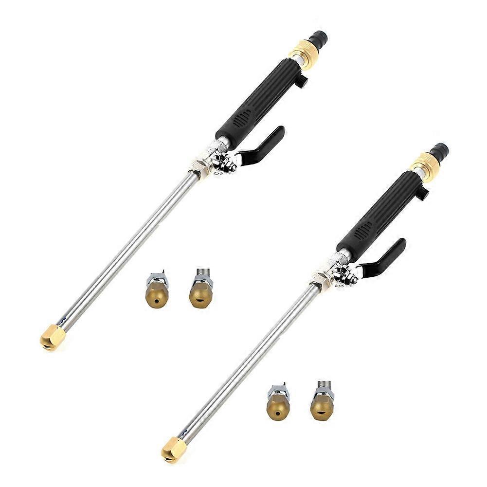 black Garden hose power washer upgraded nozzle