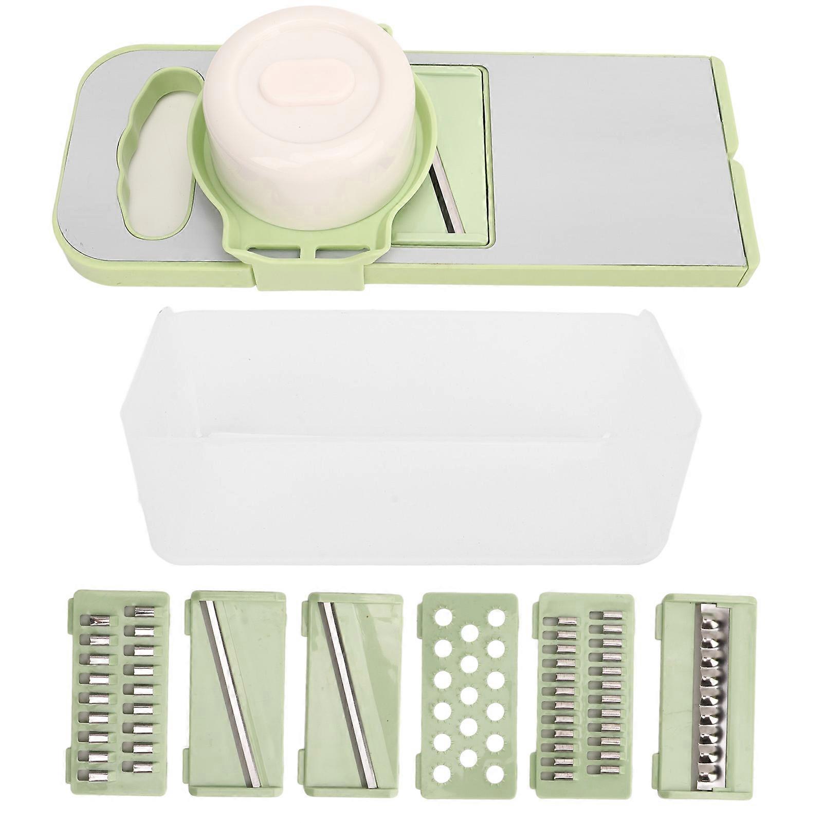 Vegetable Cutter Multifunctional Rustproof Veggie Potato Chopper Garlic Chopper for Home Kitchen Restaurant