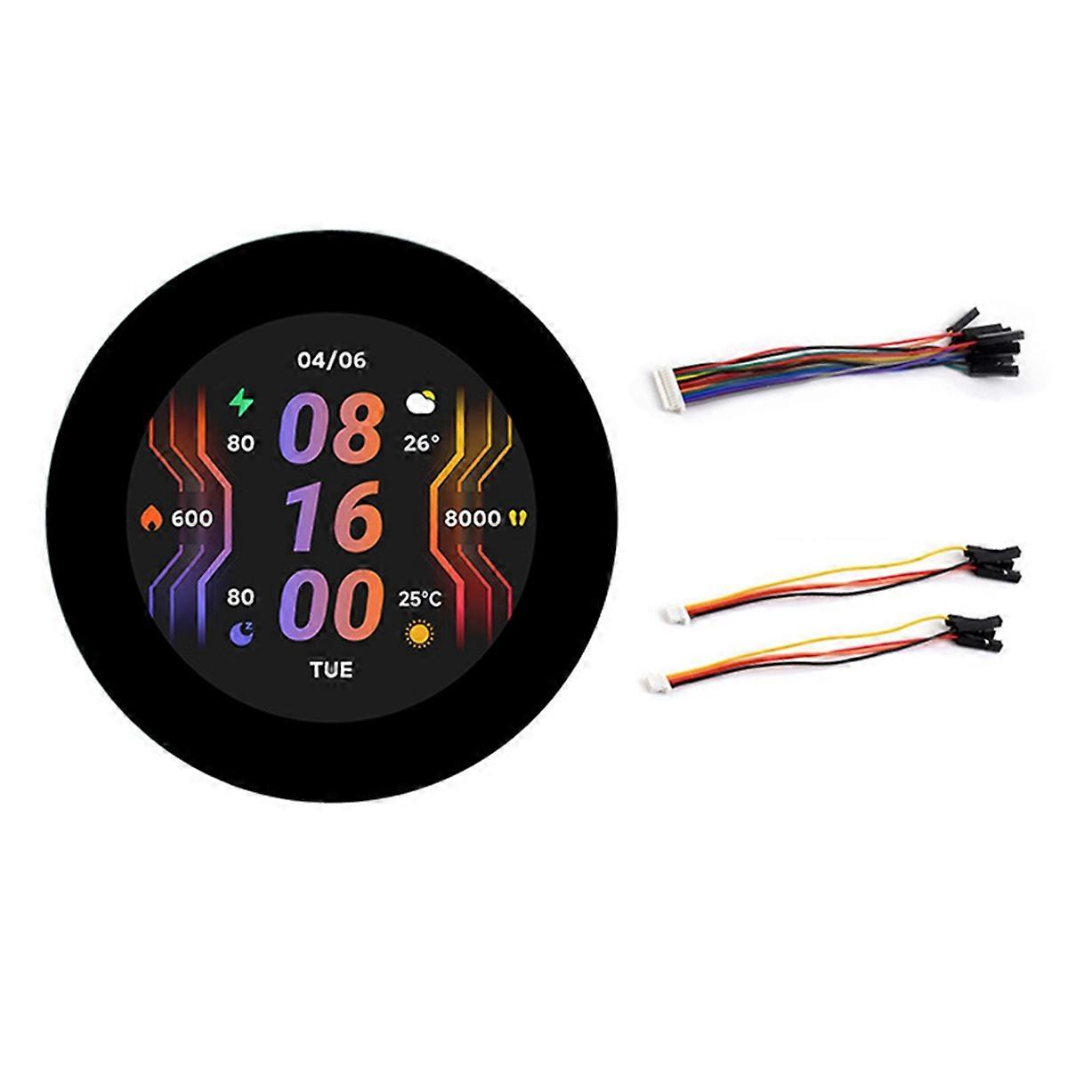 ESP32 S3-Entwicklungsboard mit 2,1-Zoll-LCD-Rund-Touch-Display, unterstützt WiFi Bluetooth für die HMI-LVGL-GUI-Entwicklung