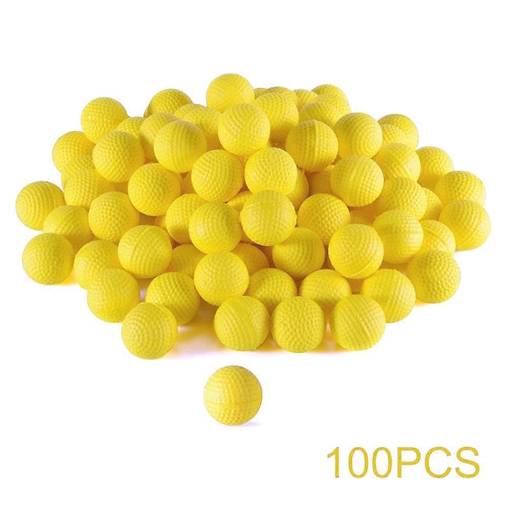 100Pcs Rounds Foam Ammo Refill Replace Balls Pack Children Kids Toy