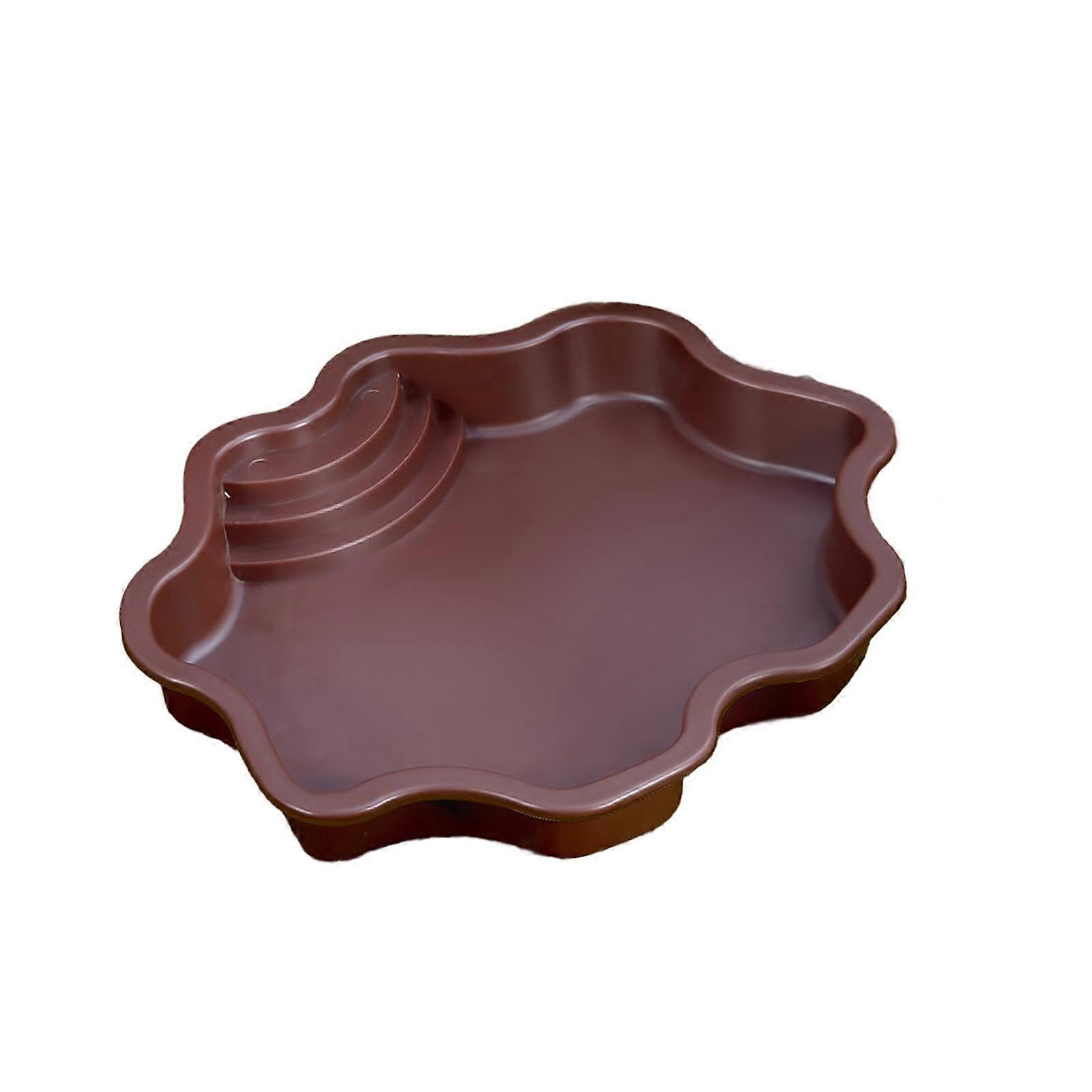Tortoise Water Bath Bowl with Non-Slip Base, Durable Plastic, Ideal for Small to Medium Turtles, Easy to Clean