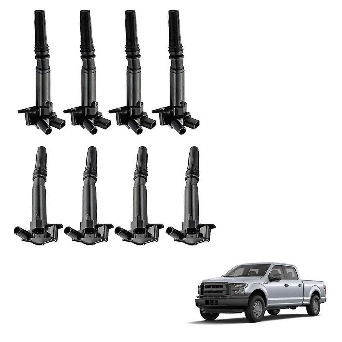 8Pcs Car Engine Ignition Coil Set 610-00184R, AL3E12029AC For