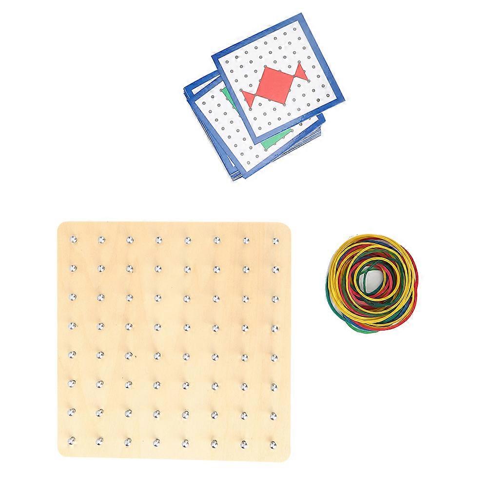 Nail Board Space Imagination Educational Toy Early Learning Math Teaching Aids Toy