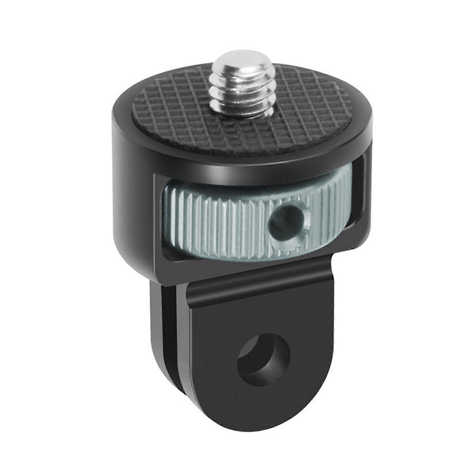 Camera Quick Release Thumb Screw Tripod 1/4 Screw Adapter Tripod Adapter for 10 Bracket Camera Mounting Plate Black silver
