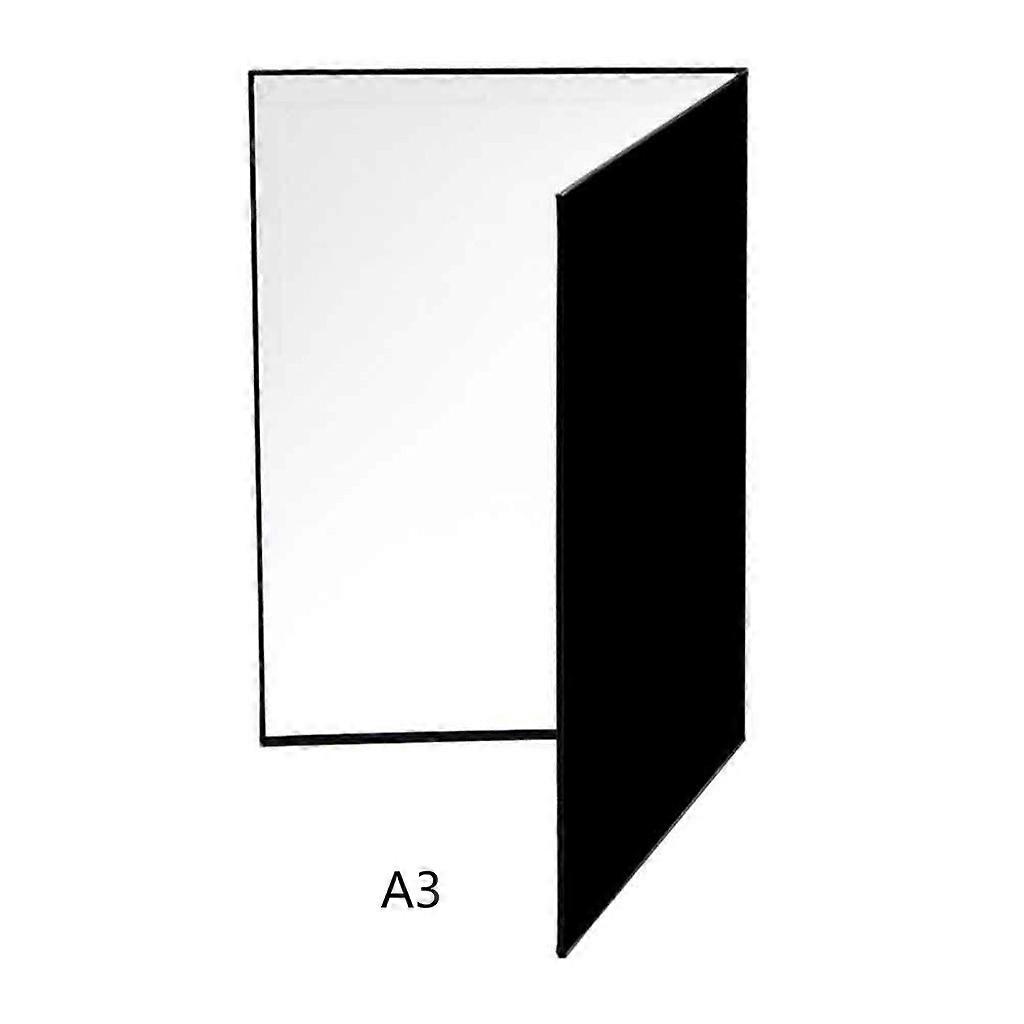 3 in1 Multipurpose Thickened Double-Sided Foldable A3 A4 Cardboard for Glass Ceramic Cosmetics Product Photography A3
