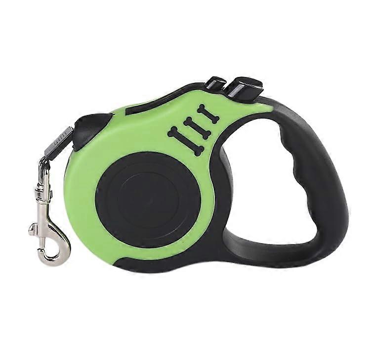 Retractable Dog Leash for Running 11.5 Ft (3m) Durable Tangle-Free Design with Comfortable Grip and Reflective Stitching