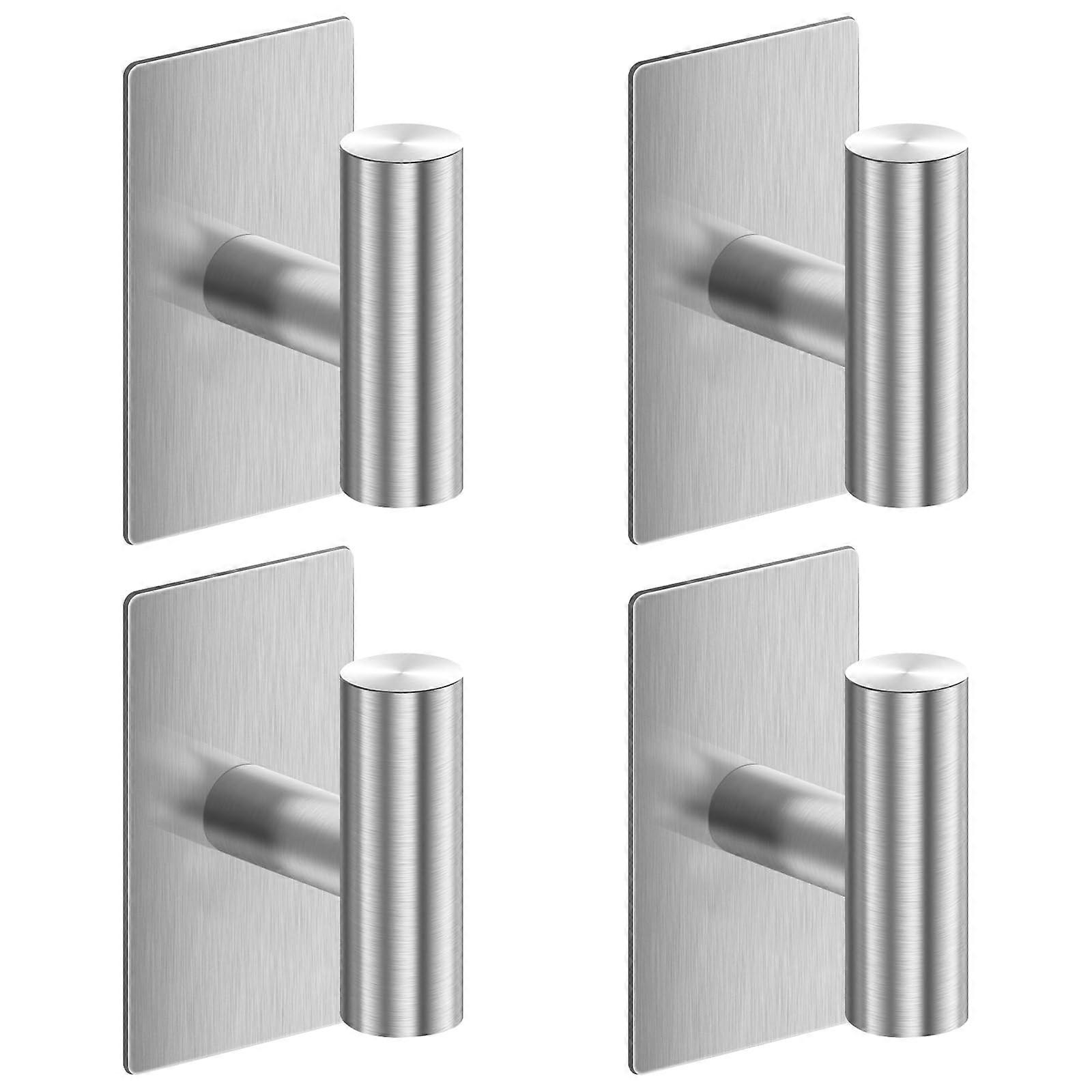 4-Pack Kitchen and Bathroom Storage Hooks