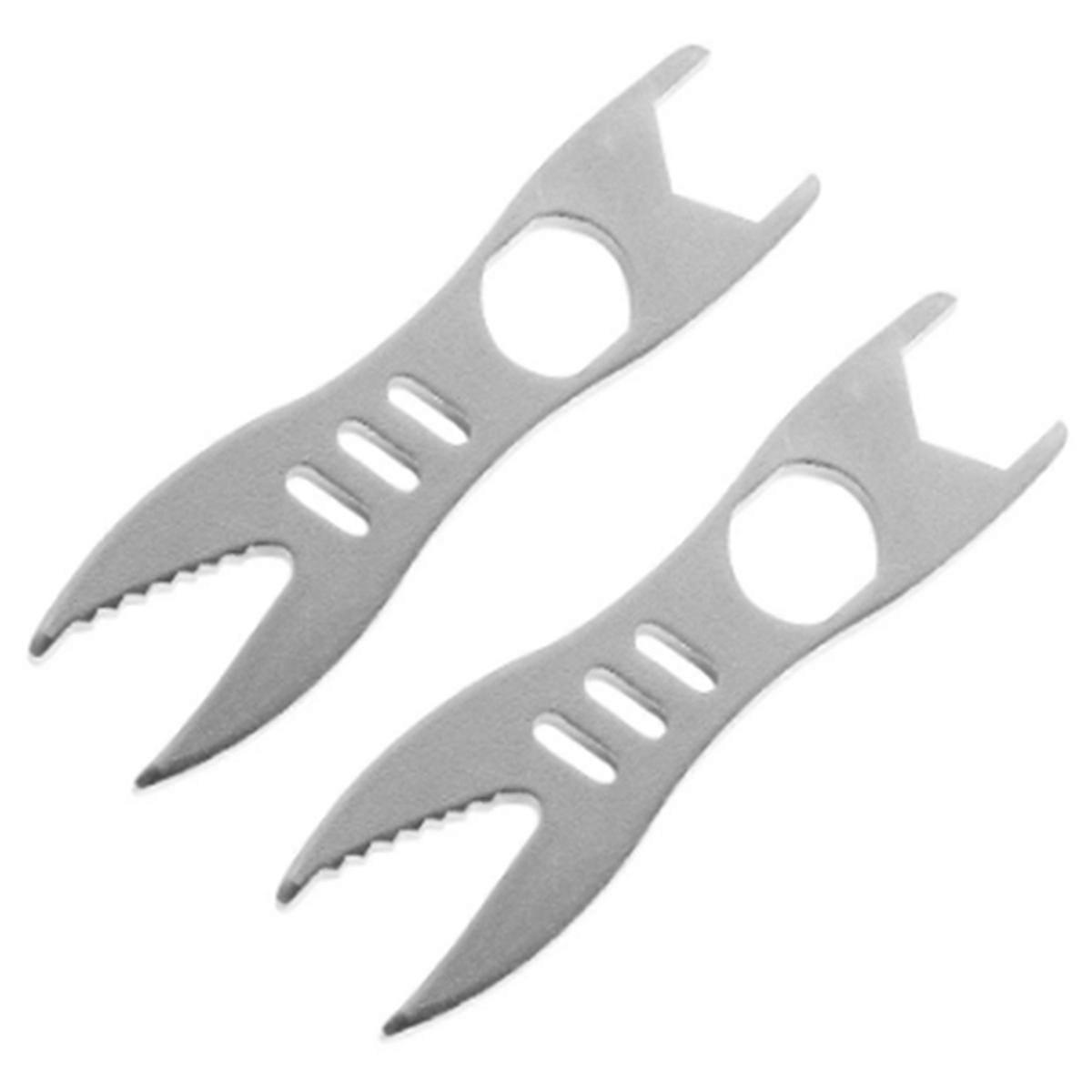 Double Head Open End Wrench for Multiple Nut Size Automotive & Furniture Repair