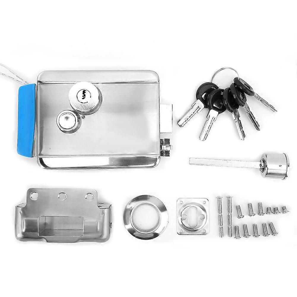 High-Security Electric Door Lock - Anti-Theft, Durable, Multi-Mode Access Control