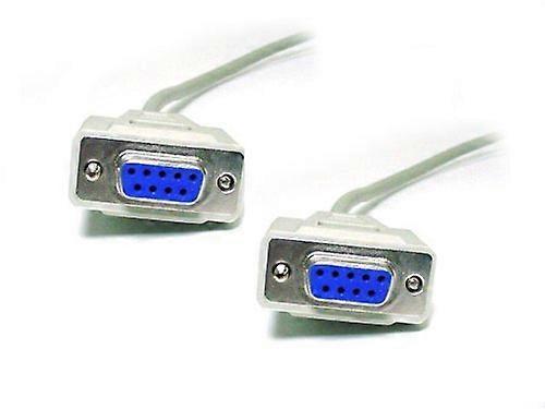 100448 6-Feet DB 9 F/F Molded Cable (100448) (2 Pack)2