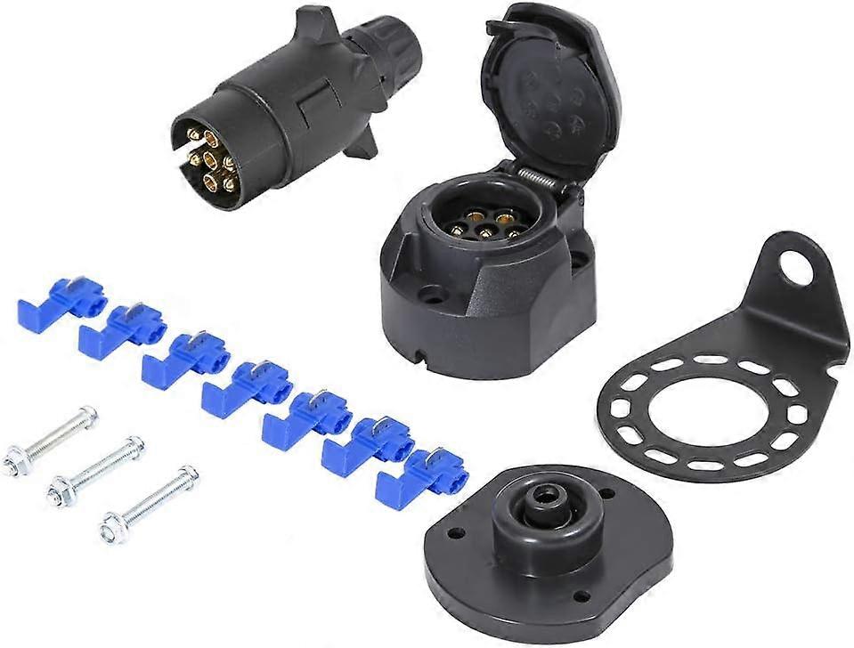 One set - trailer plug - European standard seven-core plug