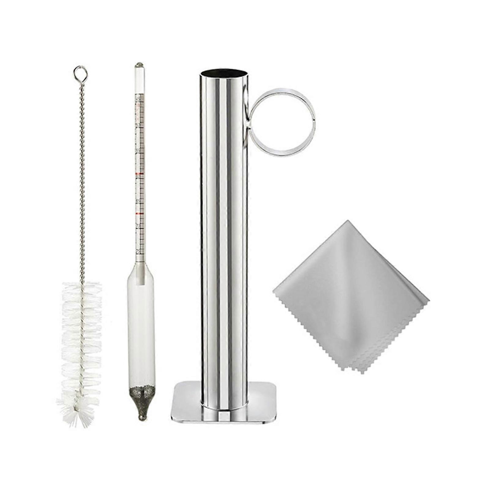 Maple Syrup Hydrometer Test Cup Kit Stainless Steel Maple Syrup Equipment