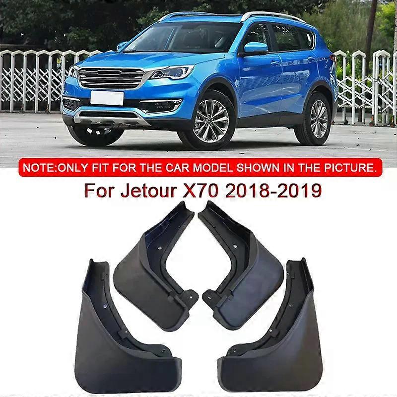 Car Styling Fit For Jetour X70 2020-2023 ABS Car Mud Flaps Splash Guard Mudguards MudFlaps Front Rear Fender Auto Accessories