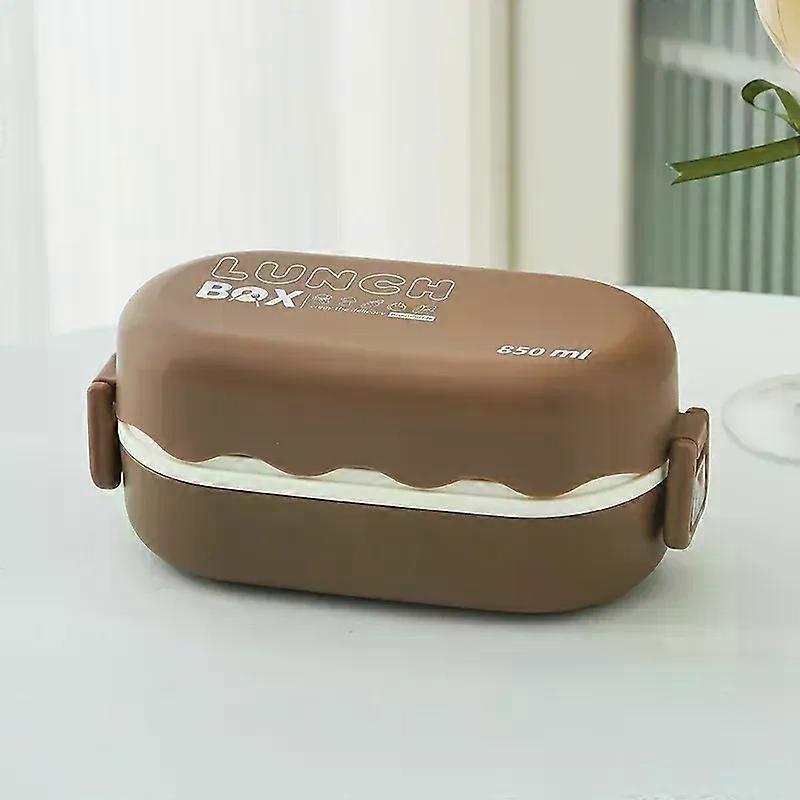 Microwave Heating Lunch Box Set, Double Layer Student Lunch Box, Japanese Lunch Box, Hot, 2025