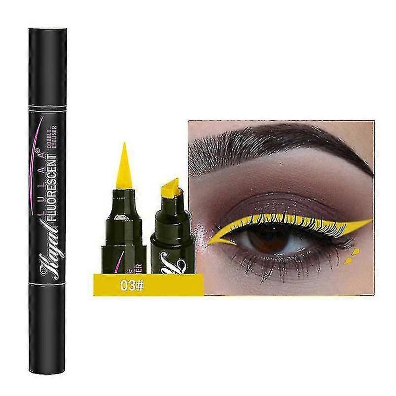 Fluorescent imperméable à l’eau liquide Eye Liner longue durée Smudgeproof Quick Dry