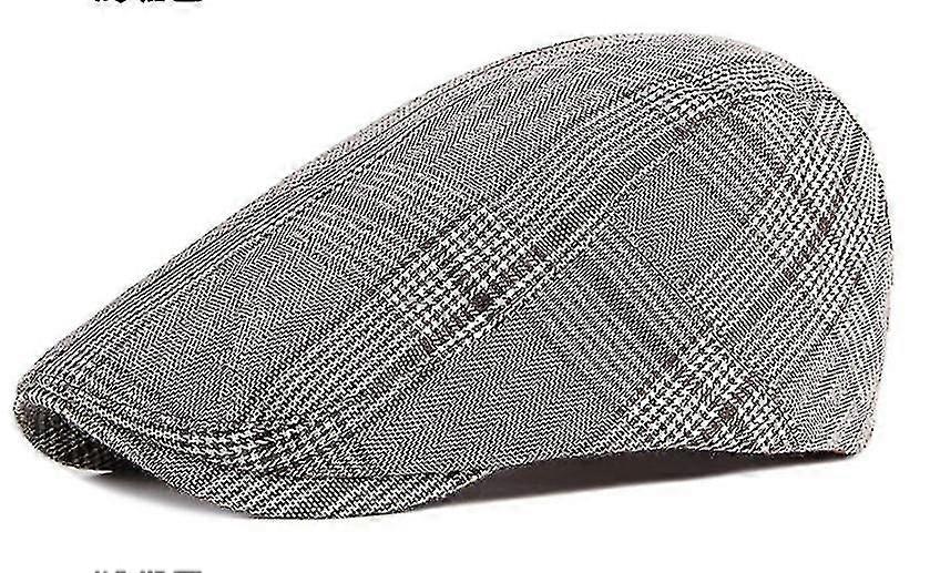 Distressed Denim Beret Men Flat Cap Women's Cool Beret