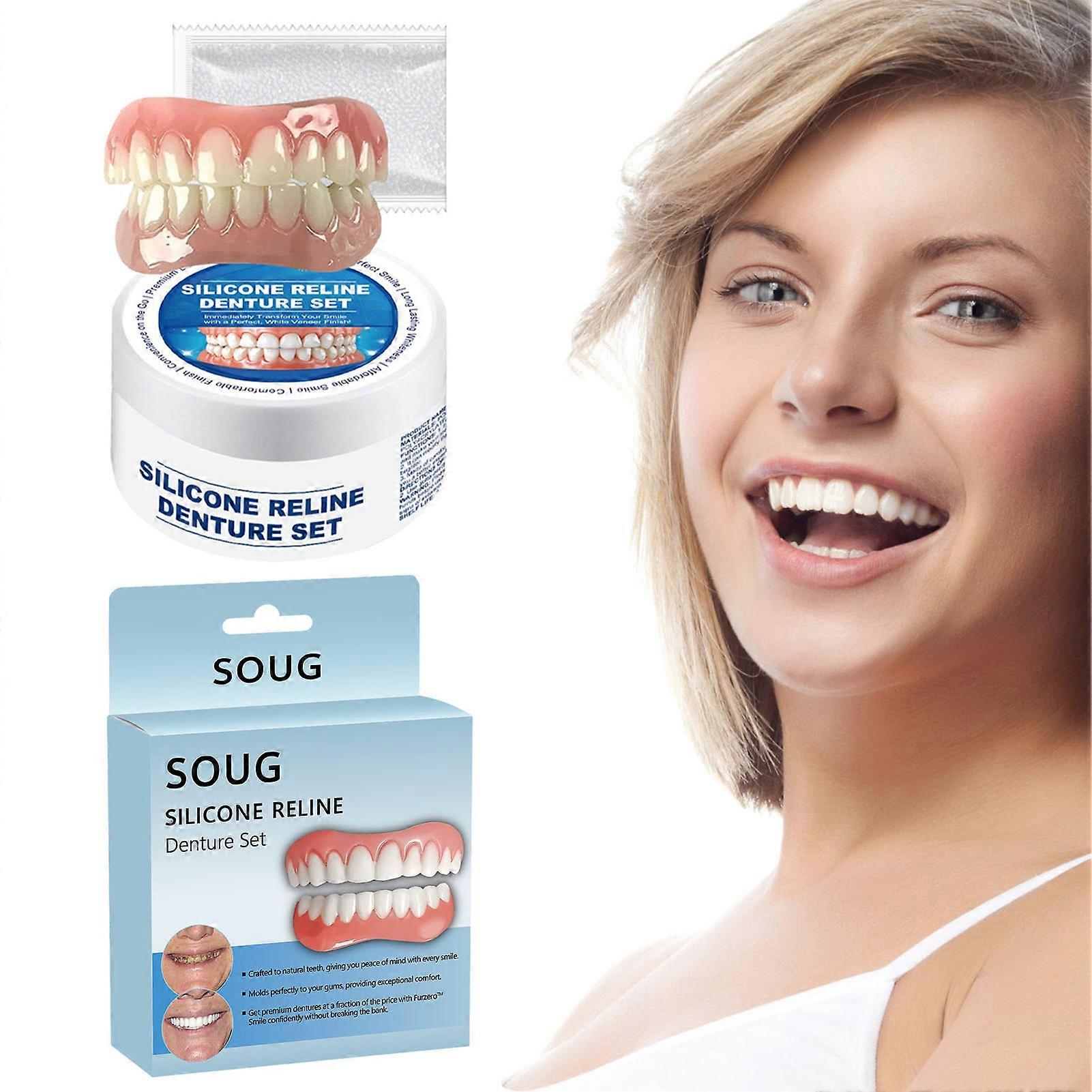 Silicone Reline Kit For Dentures Perfect Smile Teeth Veneers