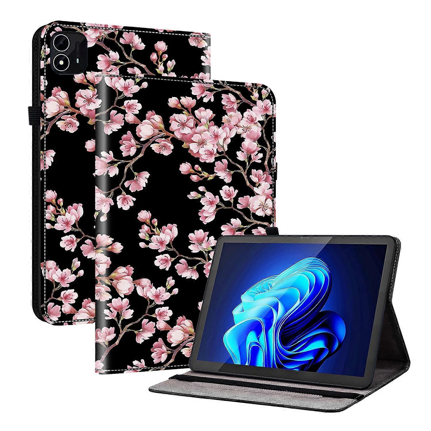 Crystal Texture Painted Leather Smart Tablet Case
