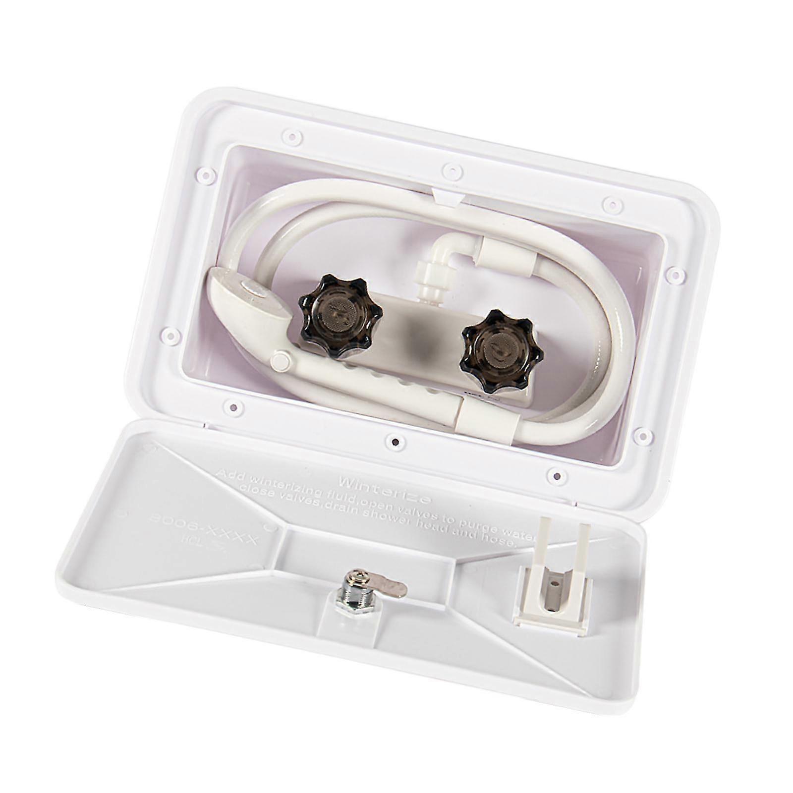 Generic Shower Box Kit Accessories Practical Easy to Use Manual Opening Parts