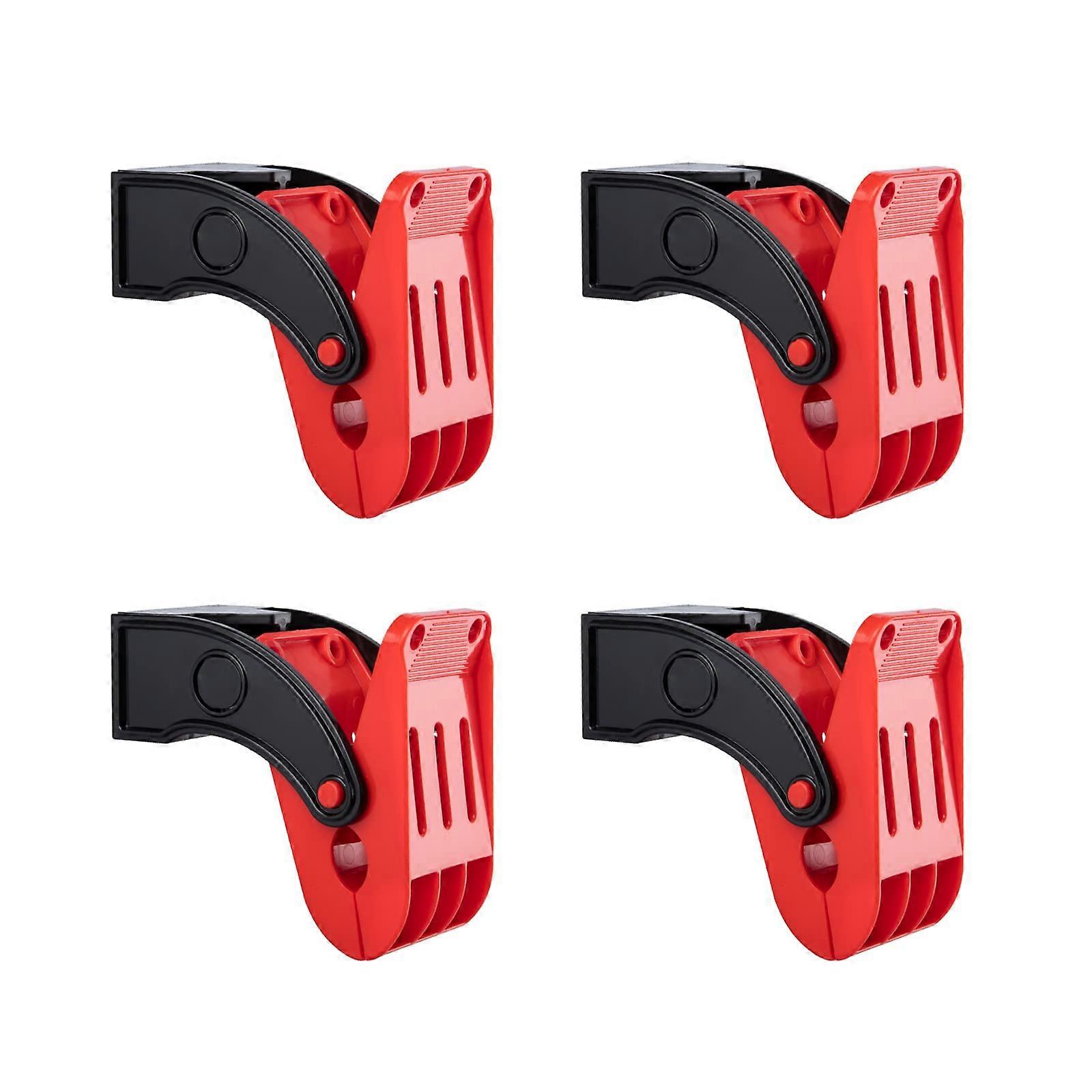 مشابك حصيرة قوية ، امسك مشبك حصيرة الأرضية (4 عبوات)