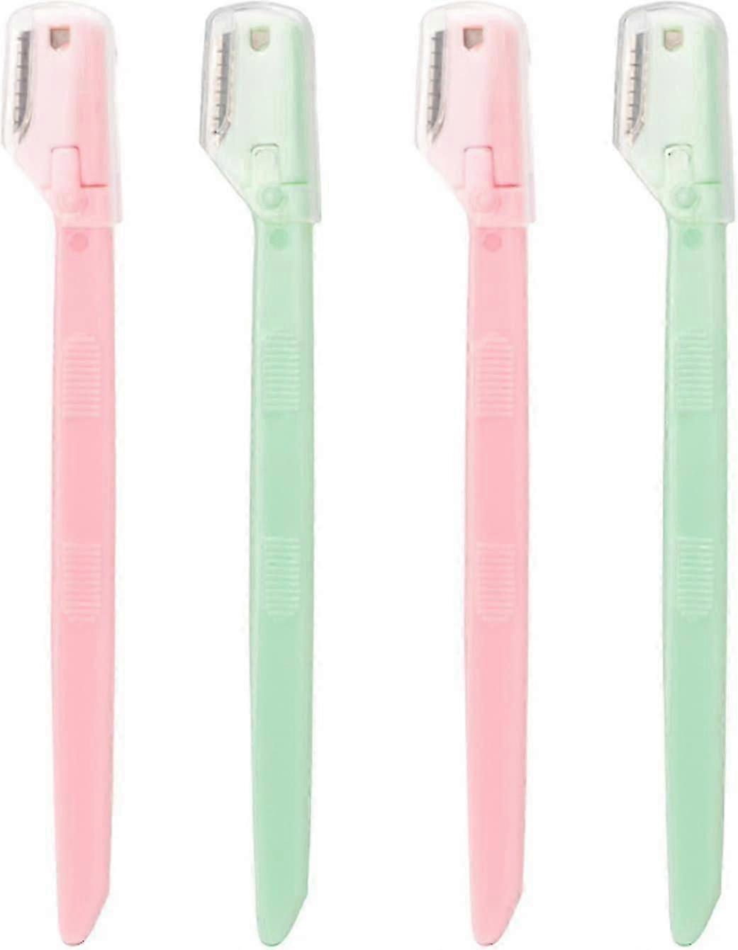 New ModelsEyebrow Razor, 4PCS Small Eyebrow Shaver Multipurpose Exfoliating Dermaplaning Tool