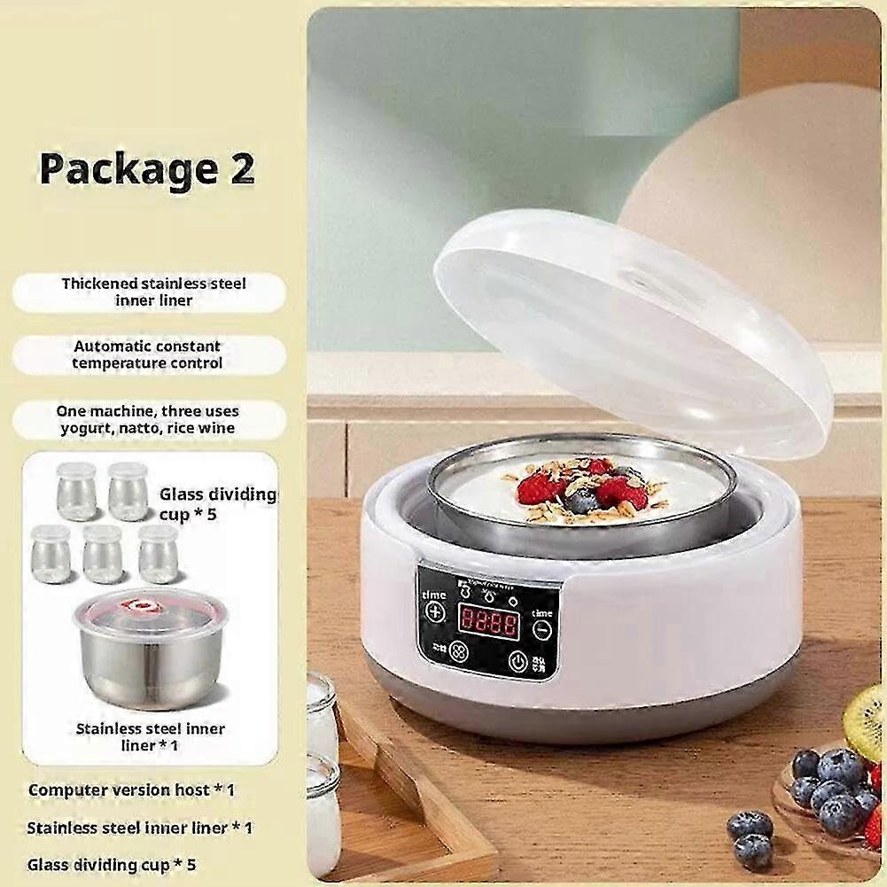 36 Machine with Adjustable Temperature & Time Control Hour Yogurt Maker, Yogurt