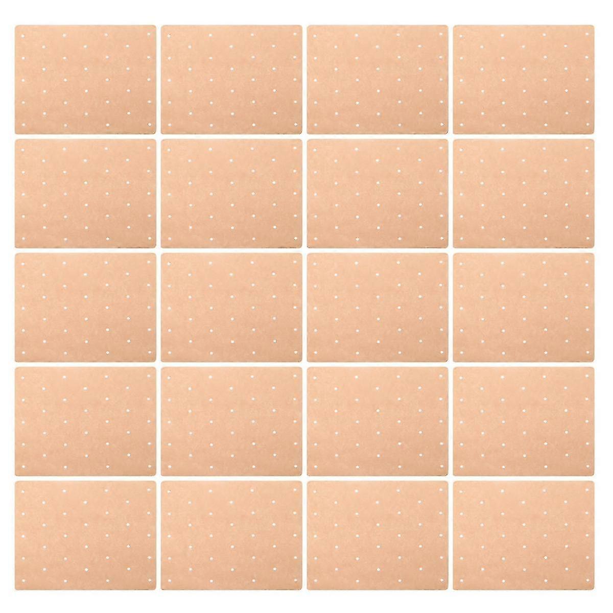 Parchment Lined,100 Piece Perforated Square Liner for Ninja Foodi 5 in 1 AG301 Dual