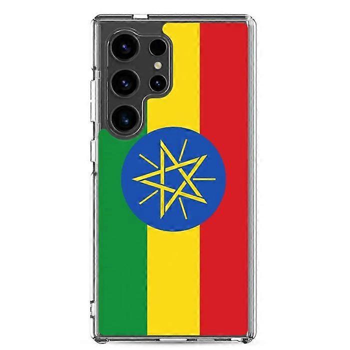 Phone Case - Samsung - Galaxy S24 - Ethiopia Flag - Soft - Multicolor