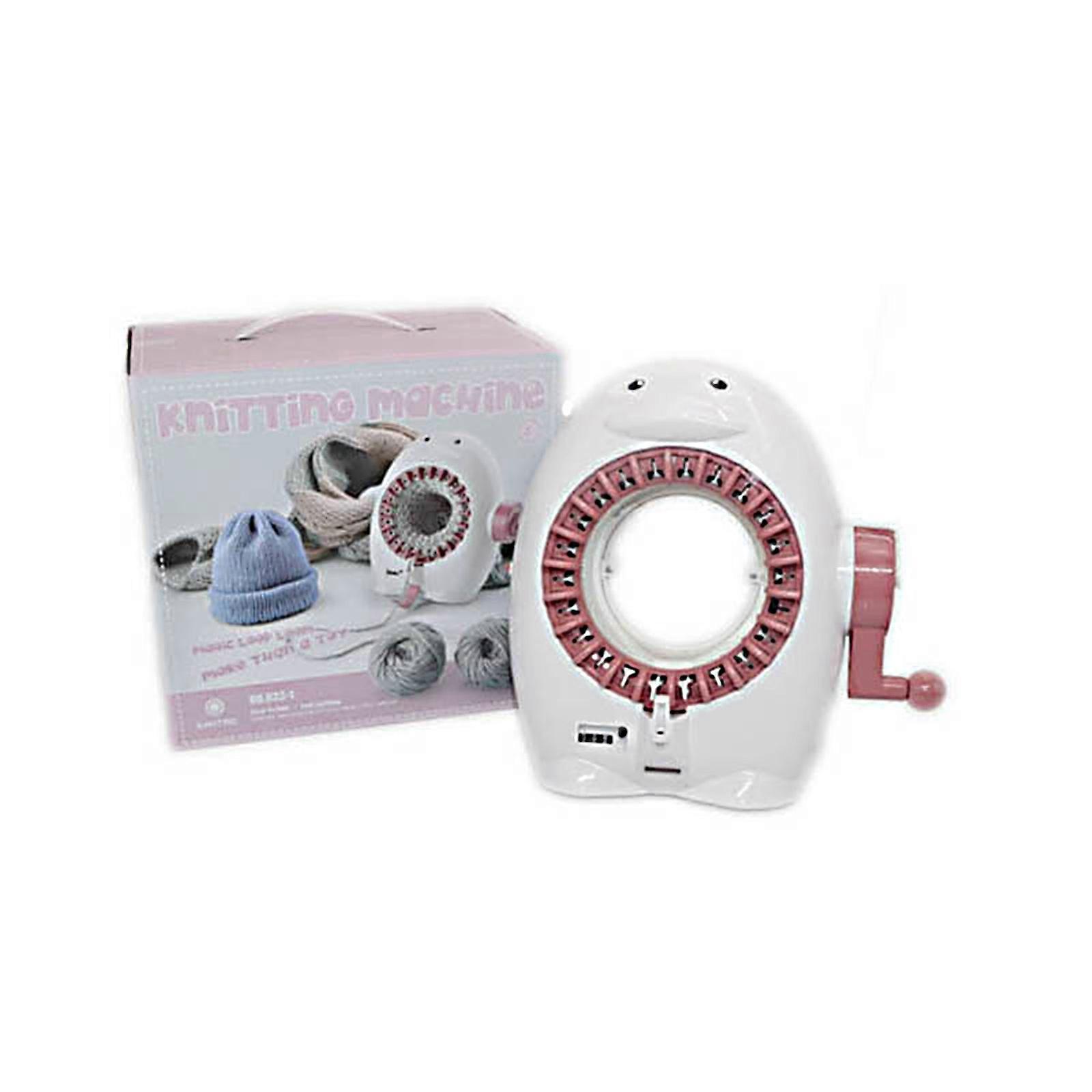 Knitting Machine 22 Needle Weaving Knitting Machine Circular Weaving Knitting Board Rotating Needle Machine for Beginner