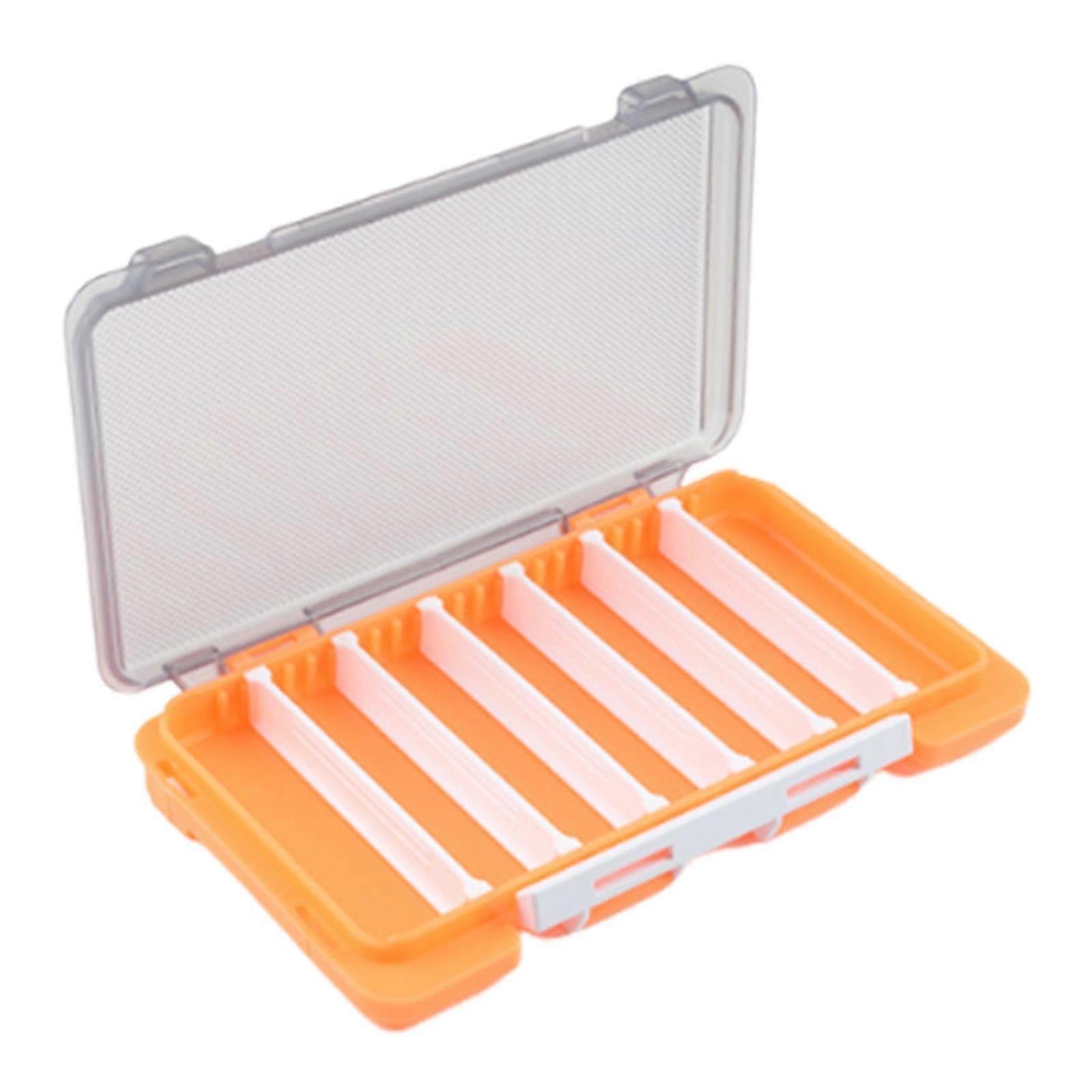 Double Sided Tackle Box Lure Storage Case Container Holder Organizer Bait Box