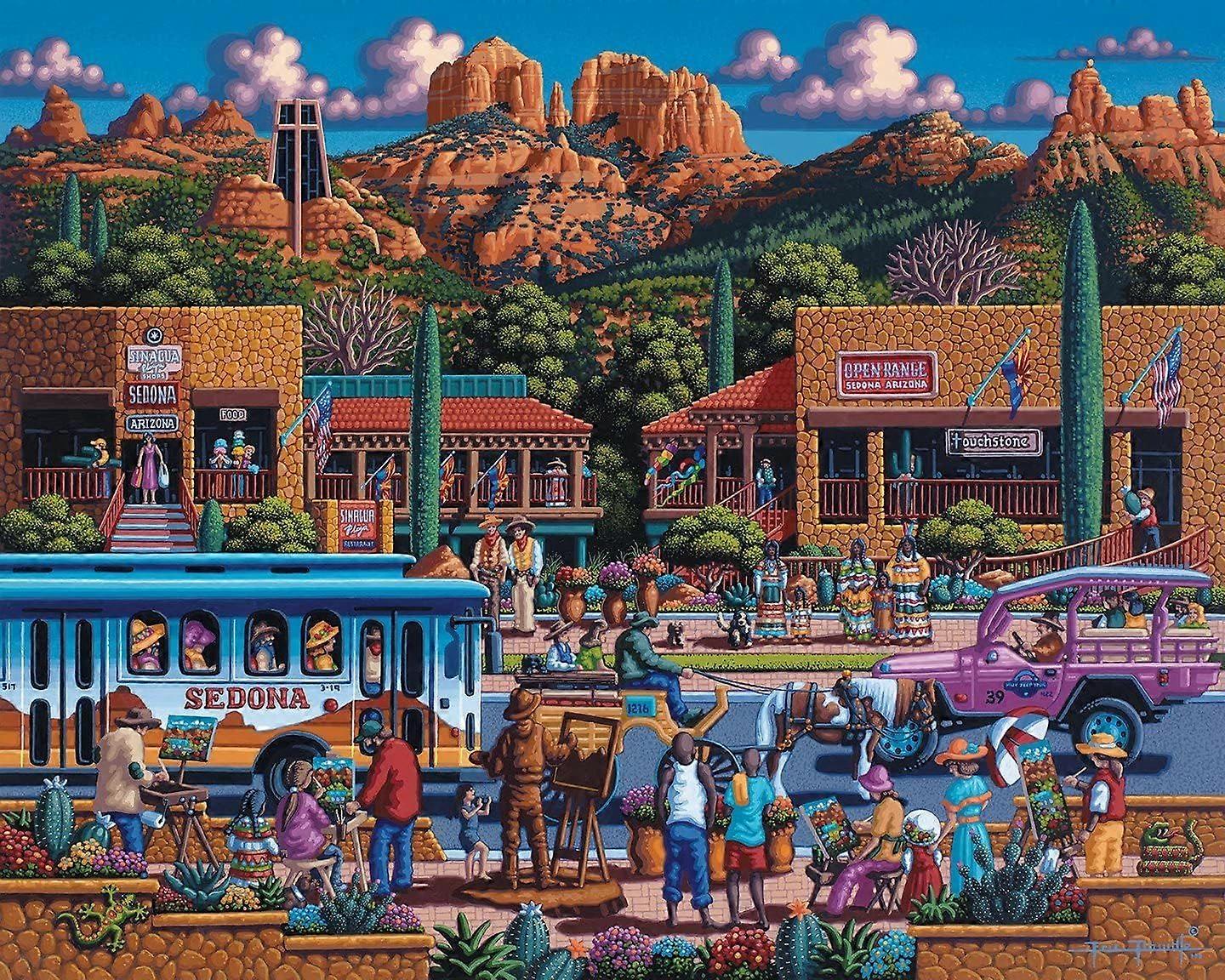 Puzzle - Sedona - 1000 Element