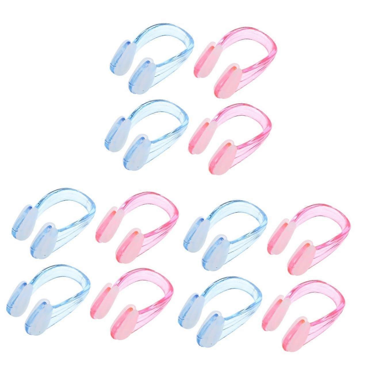 Silicone Nose Clips for Swimming 3.50X2.00X1.50CM Pack of 12