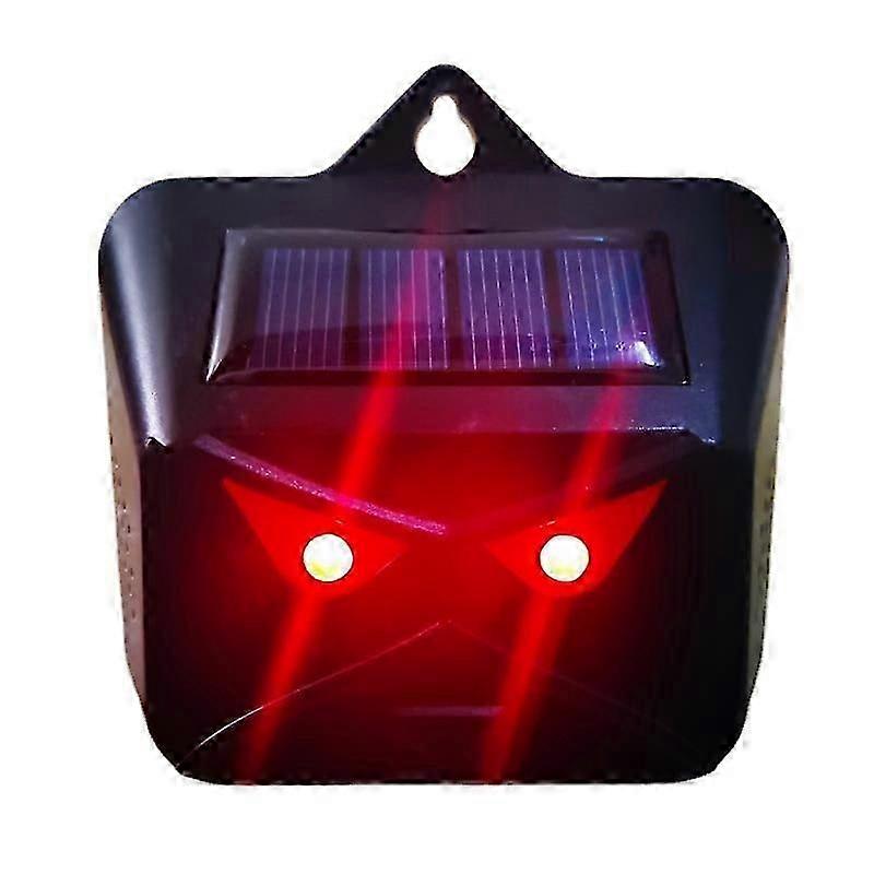 Solar Repellent Against Wild Animals Such As Raccoons - 4 Effective Repellents With Red LED Light