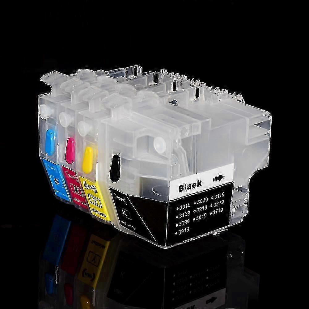unique LC3719 LC3719XXL 3719 Refill ink Cartridge Without Chip For Brother MFC-J2330DW MFC-J3930DW J2330 J3930 Printer