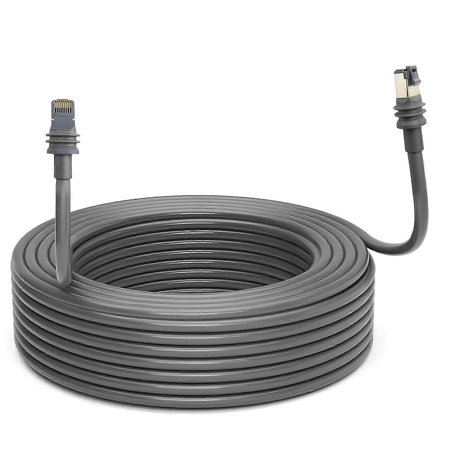 30ft Starlink Gen 3 Ethernet Cable Waterproof Satellite Replacement Standard V3 Extension for Rectangular Gen3