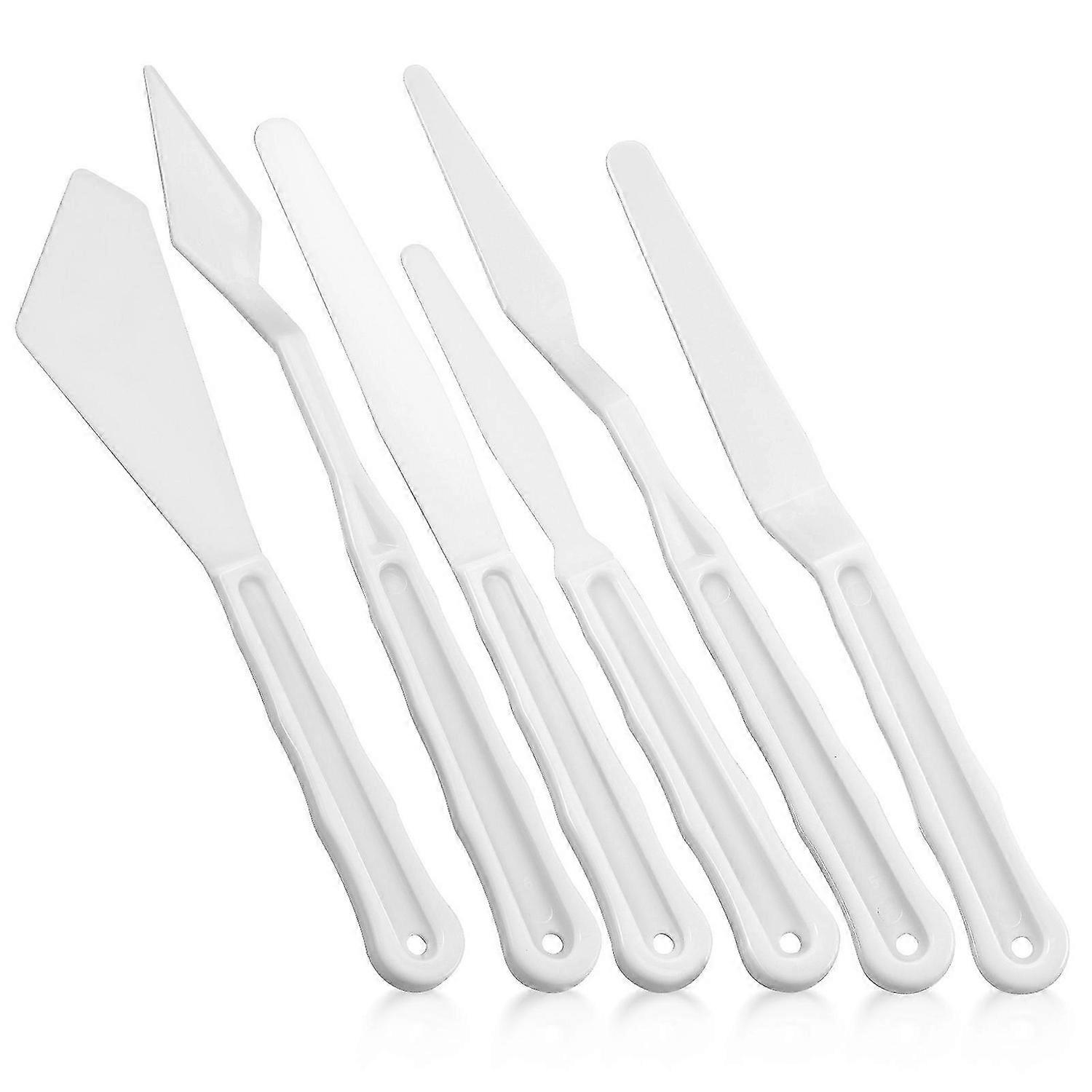 1 Set Artist Spatulas Color Mixing Scrapers Painting Spatulas Palette Spatulas Oil Painting Supplies