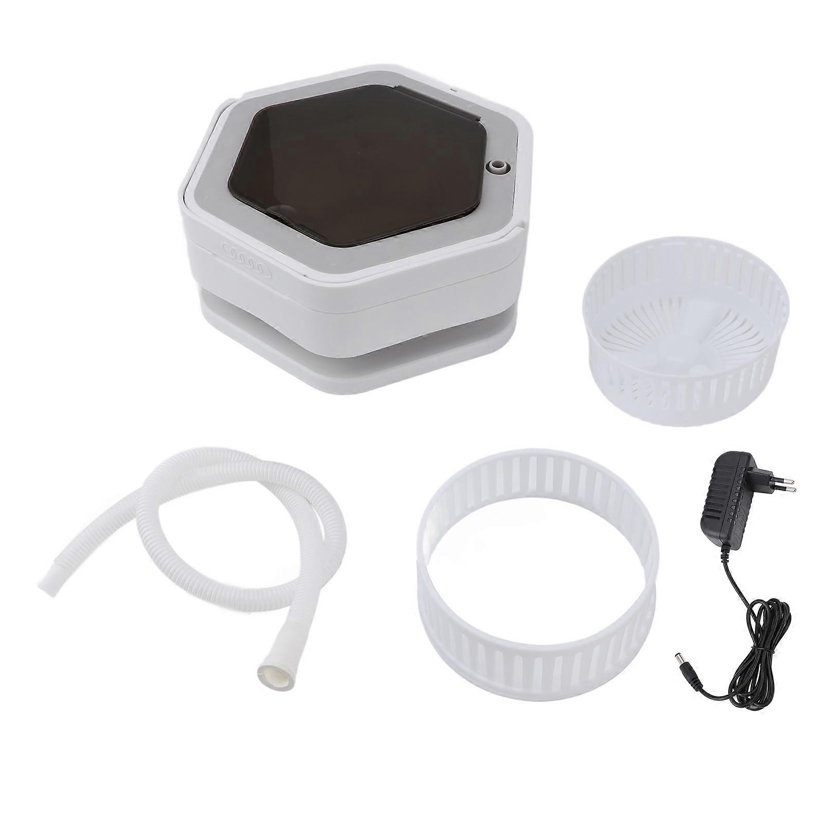 Portable Washing Machine 8L Capacity Multifunctional Foldable Mini Laundry Washer for Clothes Socks Underwear Gray