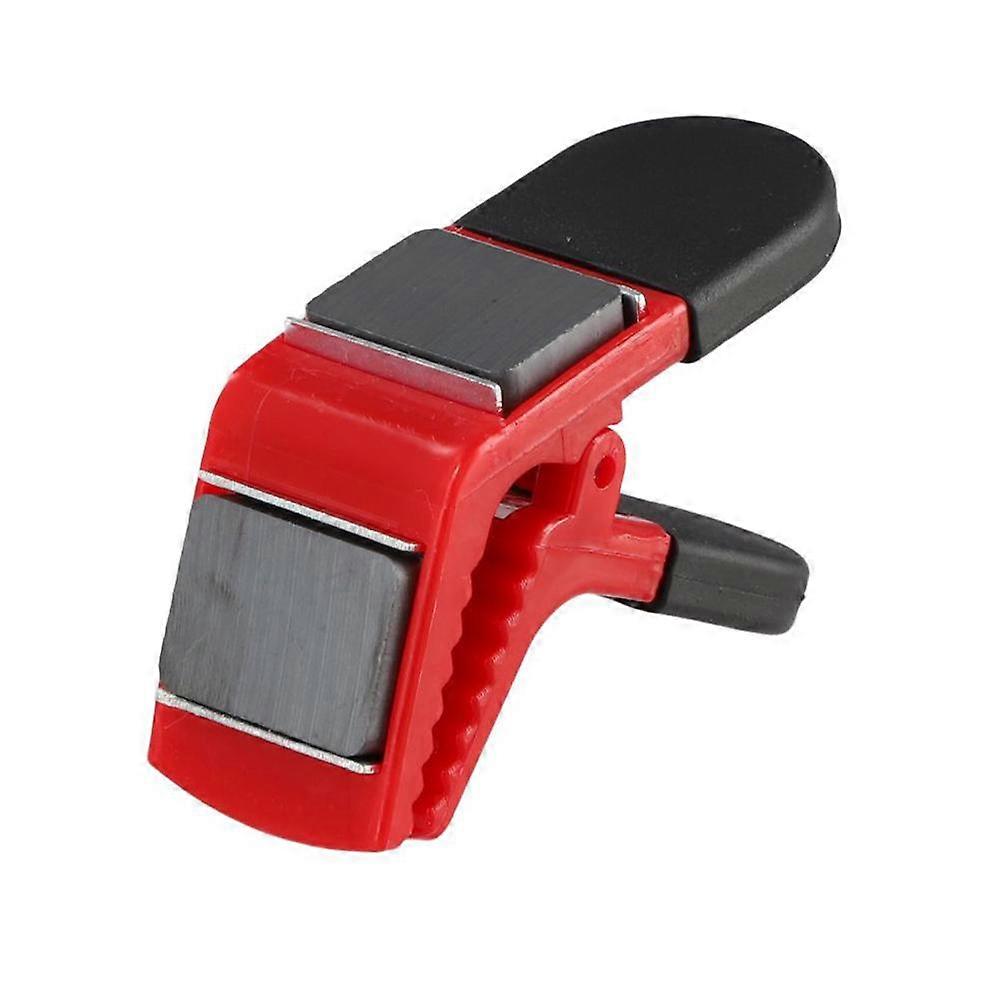 Red (A) $Magnetic paint clip universal clamp double-sided magnetic plastic magnet paint brush clip hardware tools