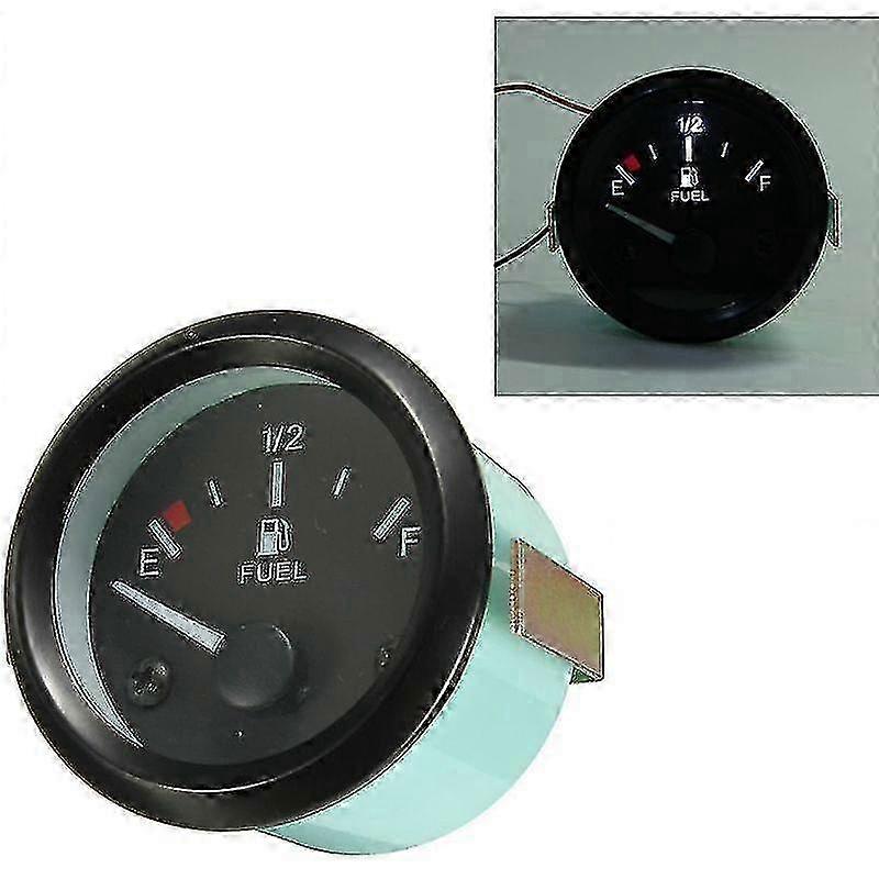 2'' 52mm Automatic Fuel Level Measurement Gauge with E-1/2-f Sensor Compatible with Various Vehicles