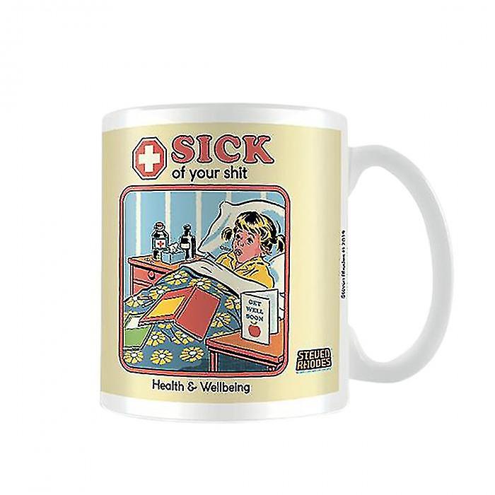 Steven Rhodes Sick of Your Shit Mug