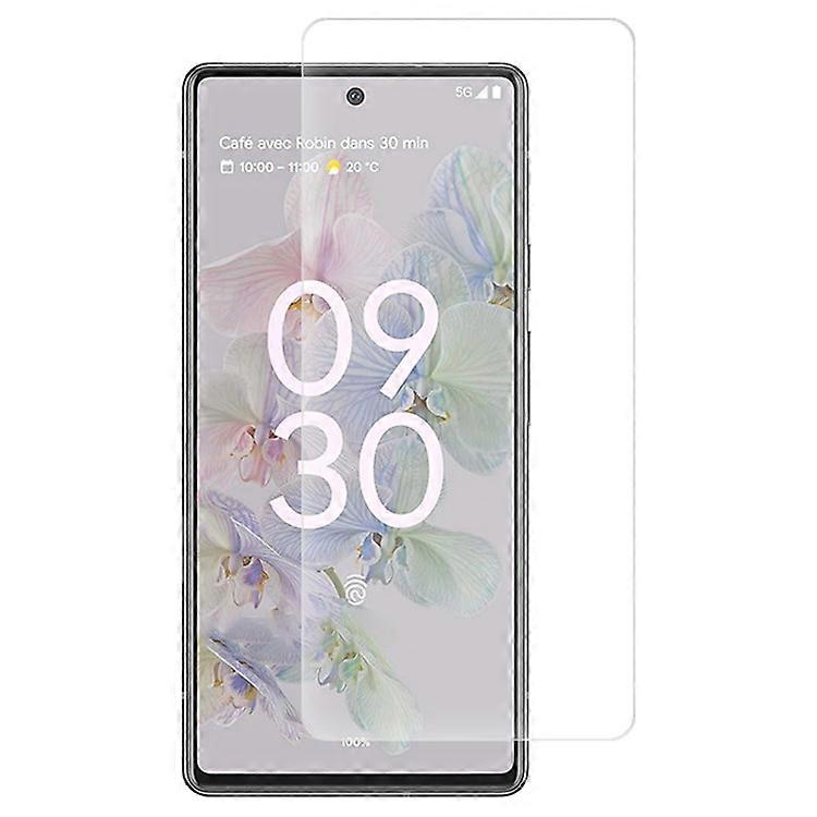 Google Pixel 6a対応、防爆スクリーンプロテクター、0.3mmアークエッジ、耐油強化ガラススクリーンフィルム