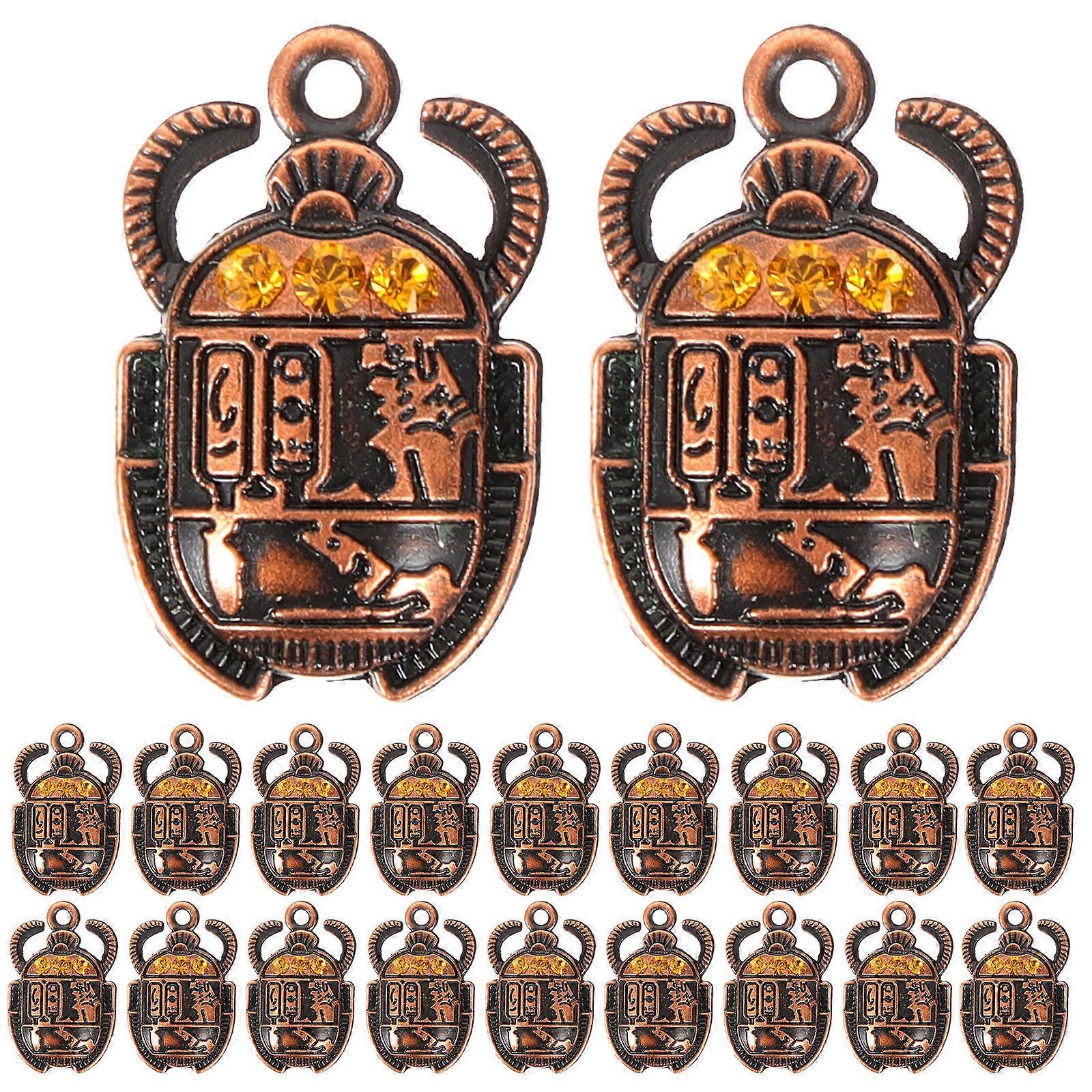 Custom Craft Materials, Scarab Charms for Decorative Projects