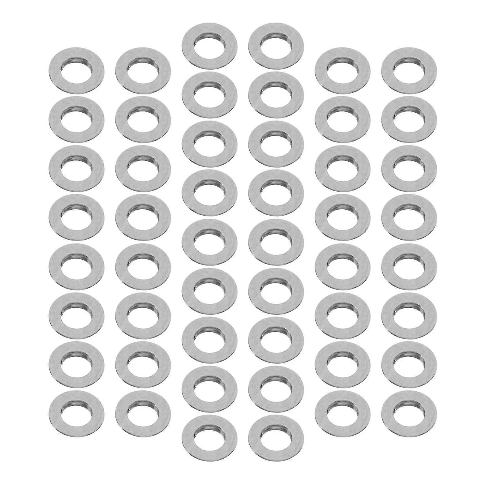 Durable Convex Gaskets 50Pcs Grey Stainless Steel for Home with Convex Fit