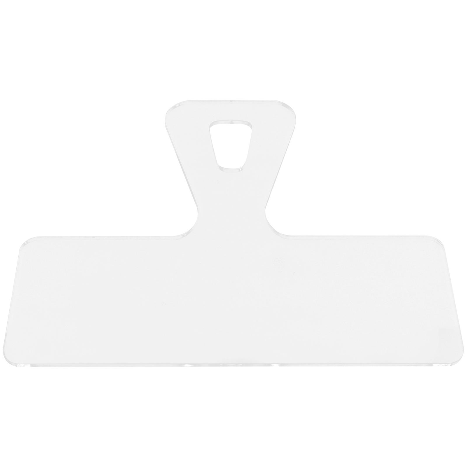 Router Templatesrouter Templates Cutting Board Handle Template Woodworking Template Acrylic Transparent 25.00X20.00X0.30CM 1Pack